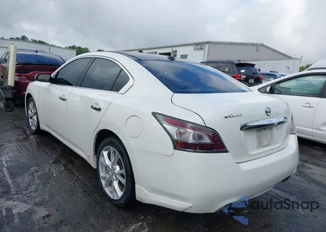 2012 Nissan Maxima S/Sv z USA, uszkodzony, nr VIN 1N4AA5AP0CC805208